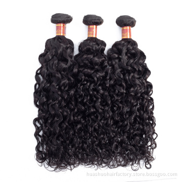 100% Indian Human Hair Bundles Wholesales Unprocessed Best Quality Mink Raw Virgin Indian Temple Water Wave Human Hair